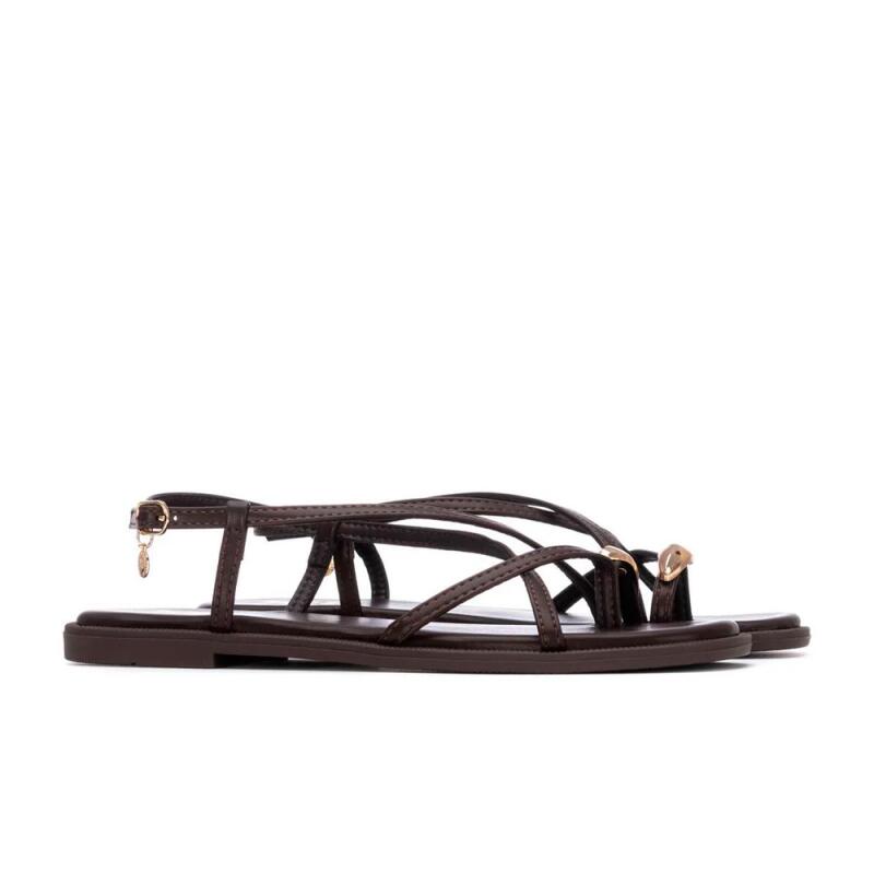 Sandalias Planas Mujer Xti  Marrón 4/4