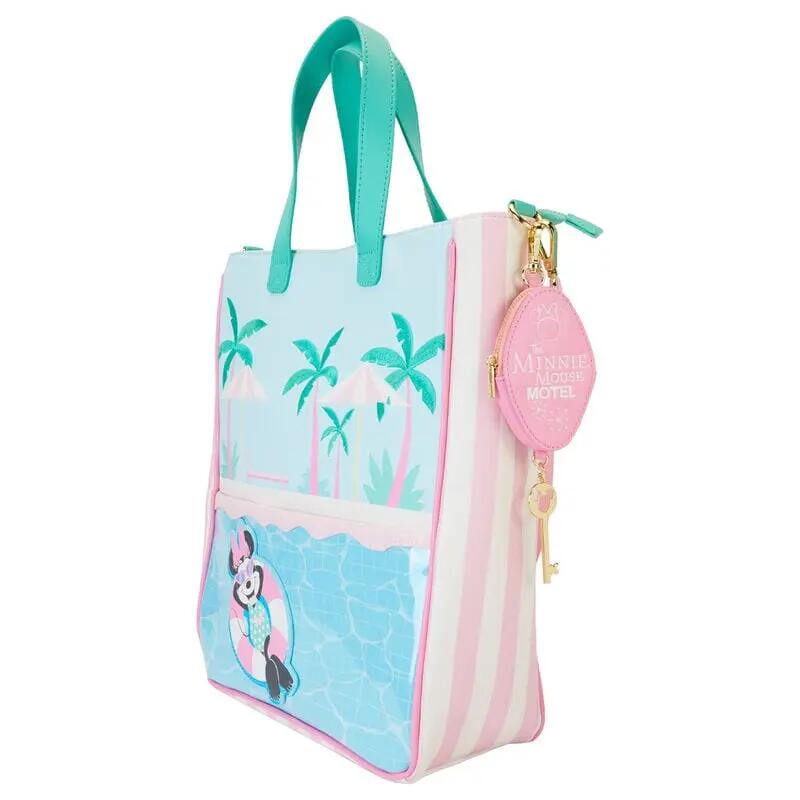 Sac cabas Minnie Mouse en similicuir avec porte-monnaie pour adultes, 32,5 cm 2/3