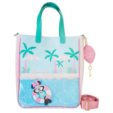 Sac à dos rond Minnie Mouse pour enfant, avec bandoulière rembourrée réglable