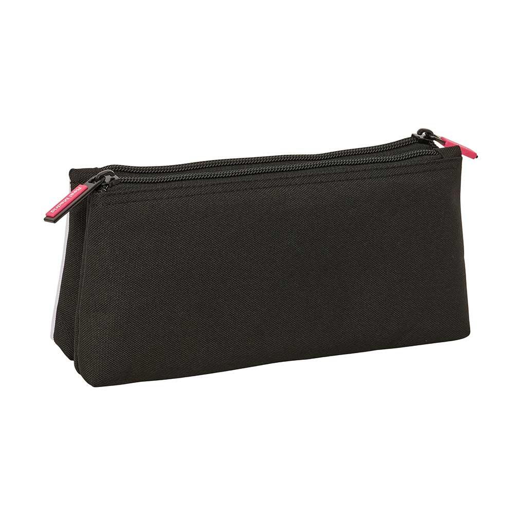 Trousse de toilette de voyage Real Madrid pour adulte avec poignée, 22 cm, noir 2/3