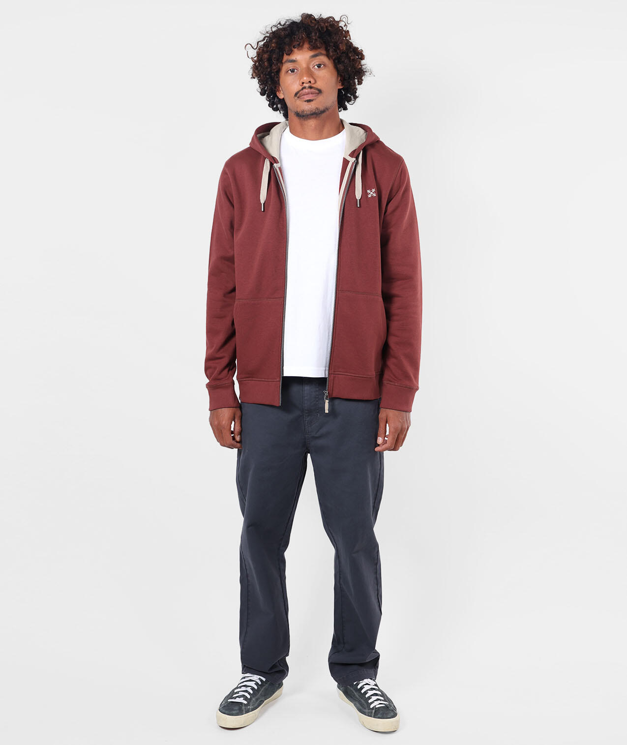 Hoodie met rits SALET 4/5