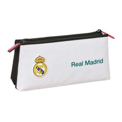 Beauty case doppio per adulti con cerniera seconda divisa del Real Madrid 24/25