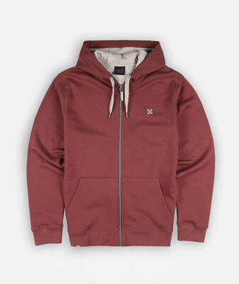 Hoodie met rits salet