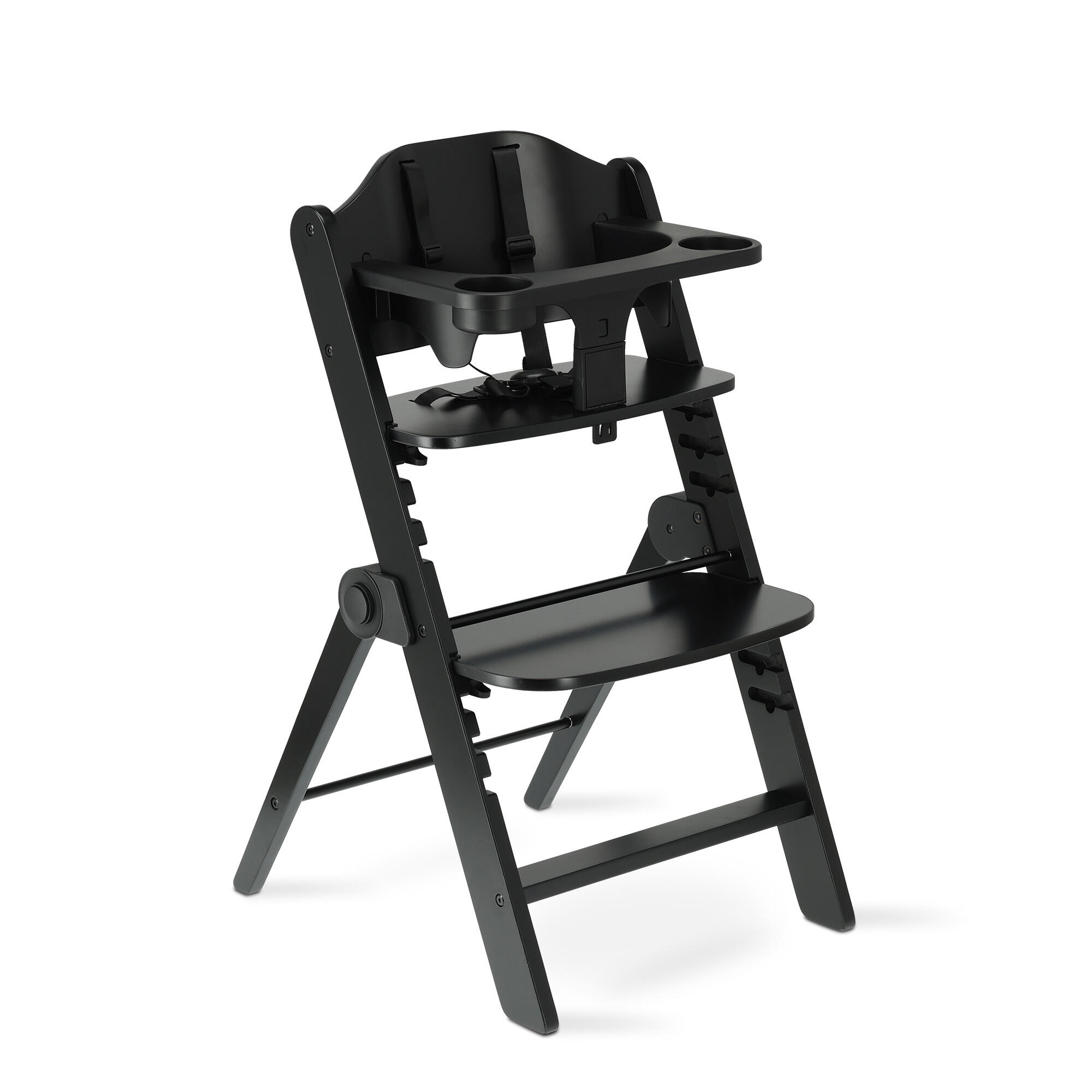 Seggiolone Odin Luxe con Sdraietta - Nero/Grigio Scuro 3/9