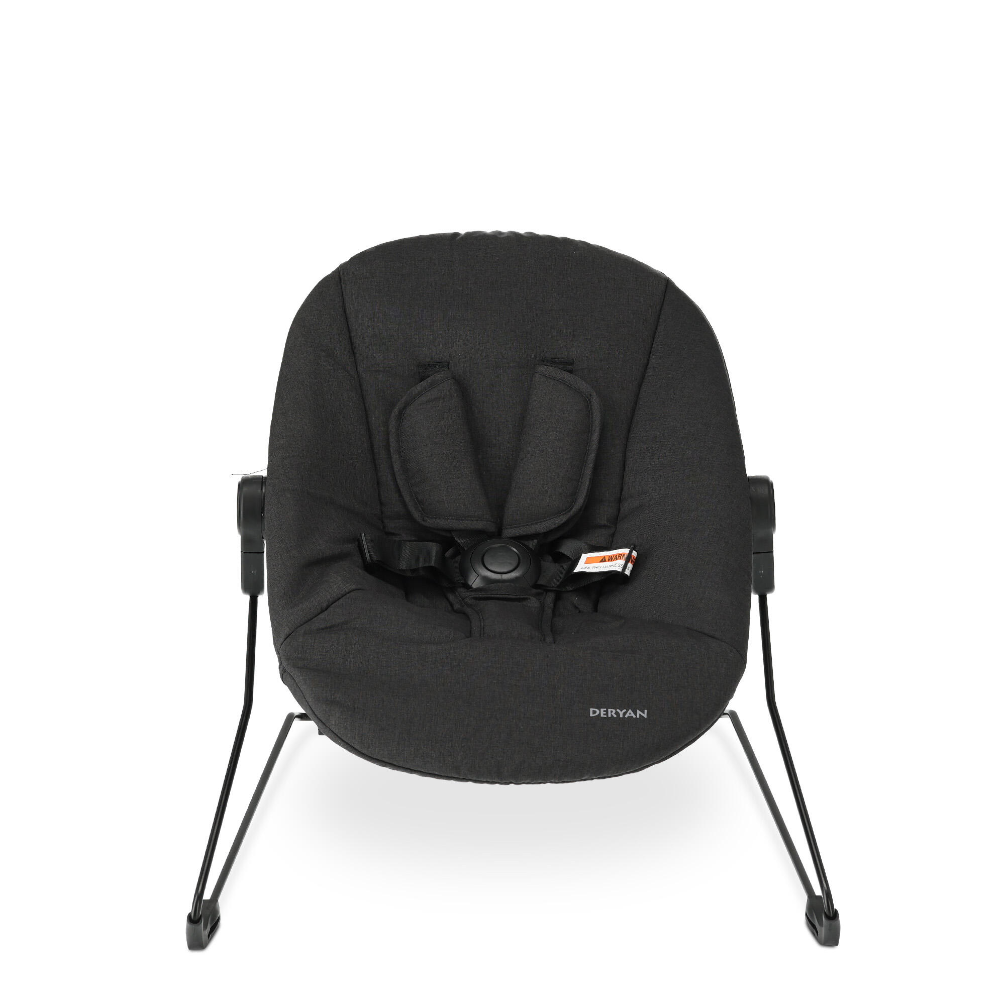Seggiolone Odin Luxe con Sdraietta - Nero/Grigio Scuro 8/9