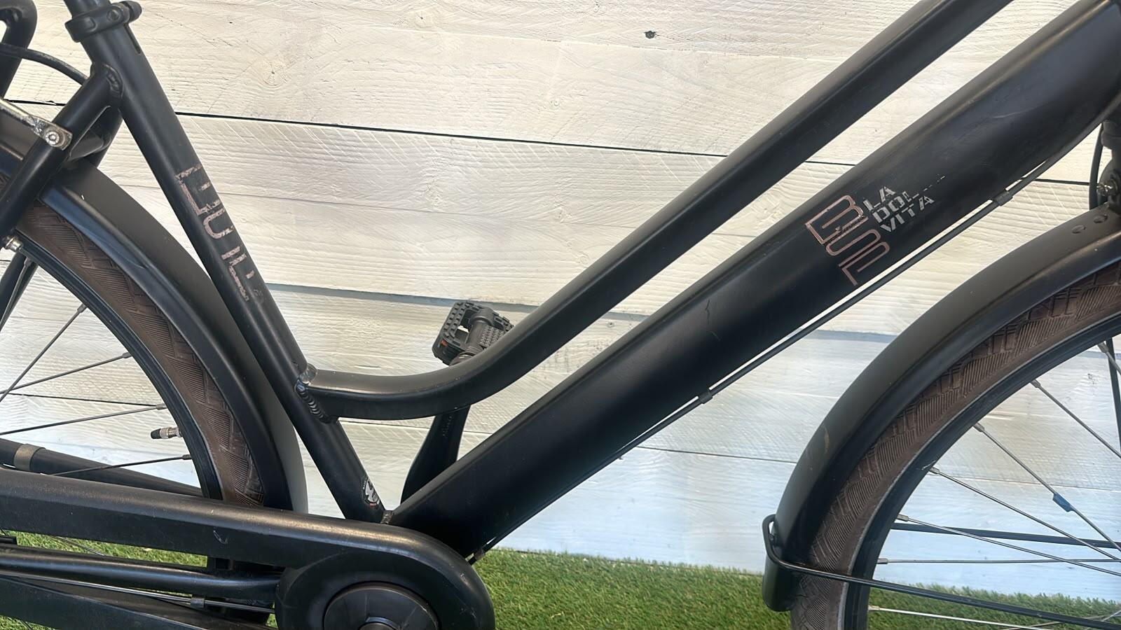 BSP transport stadsfiets bike, zwart 2/3