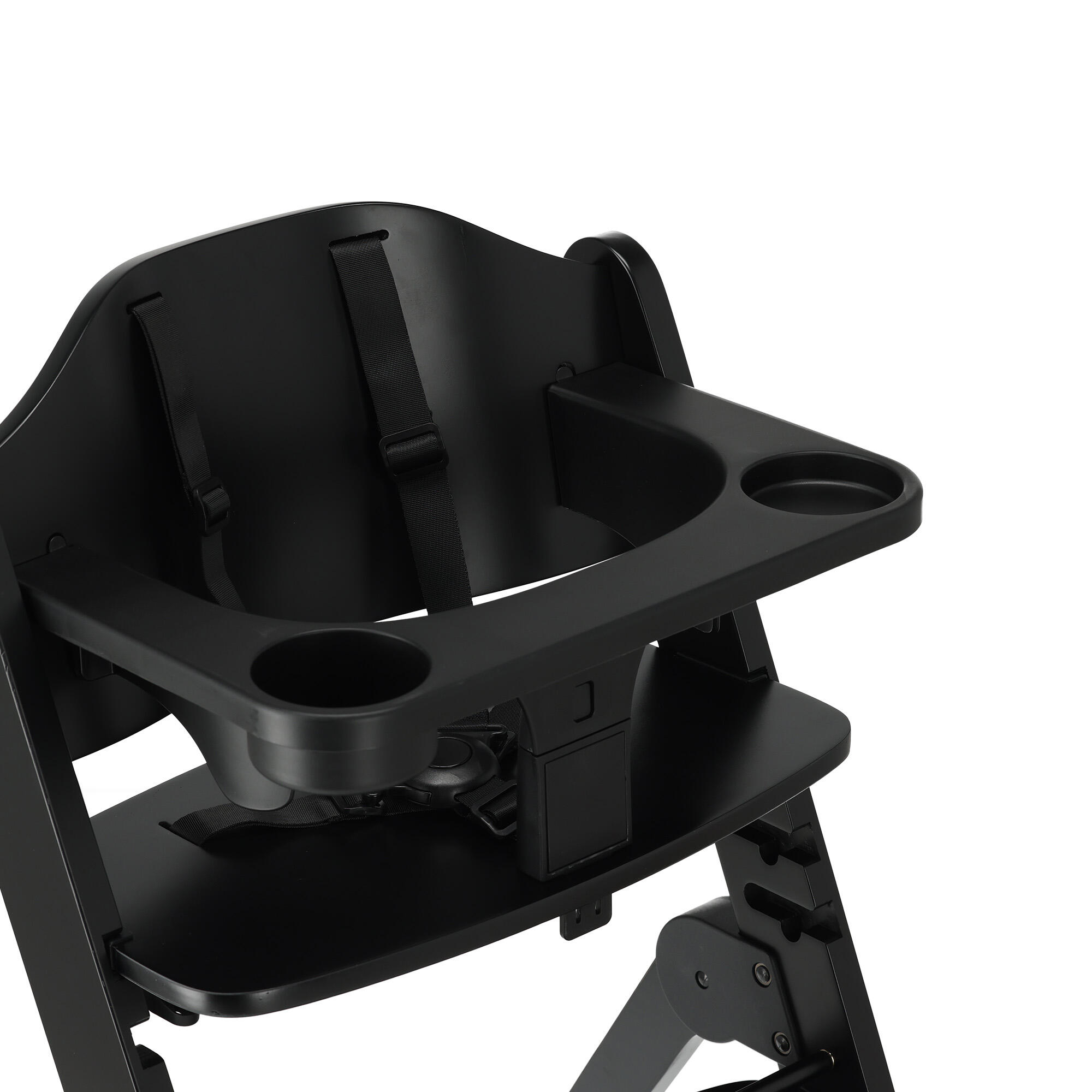 Seggiolone Odin Luxe con Sdraietta - Nero/Grigio Scuro 9/9