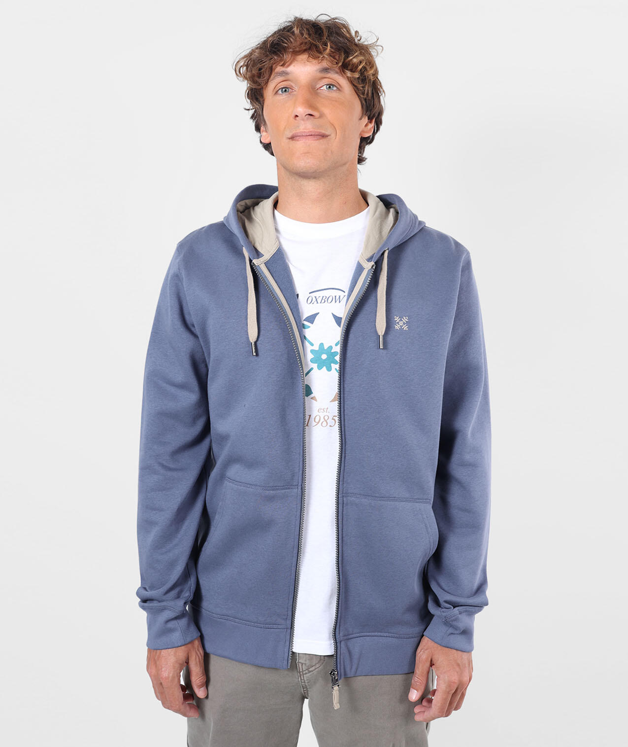 Hoodie met rits SALET 2/5