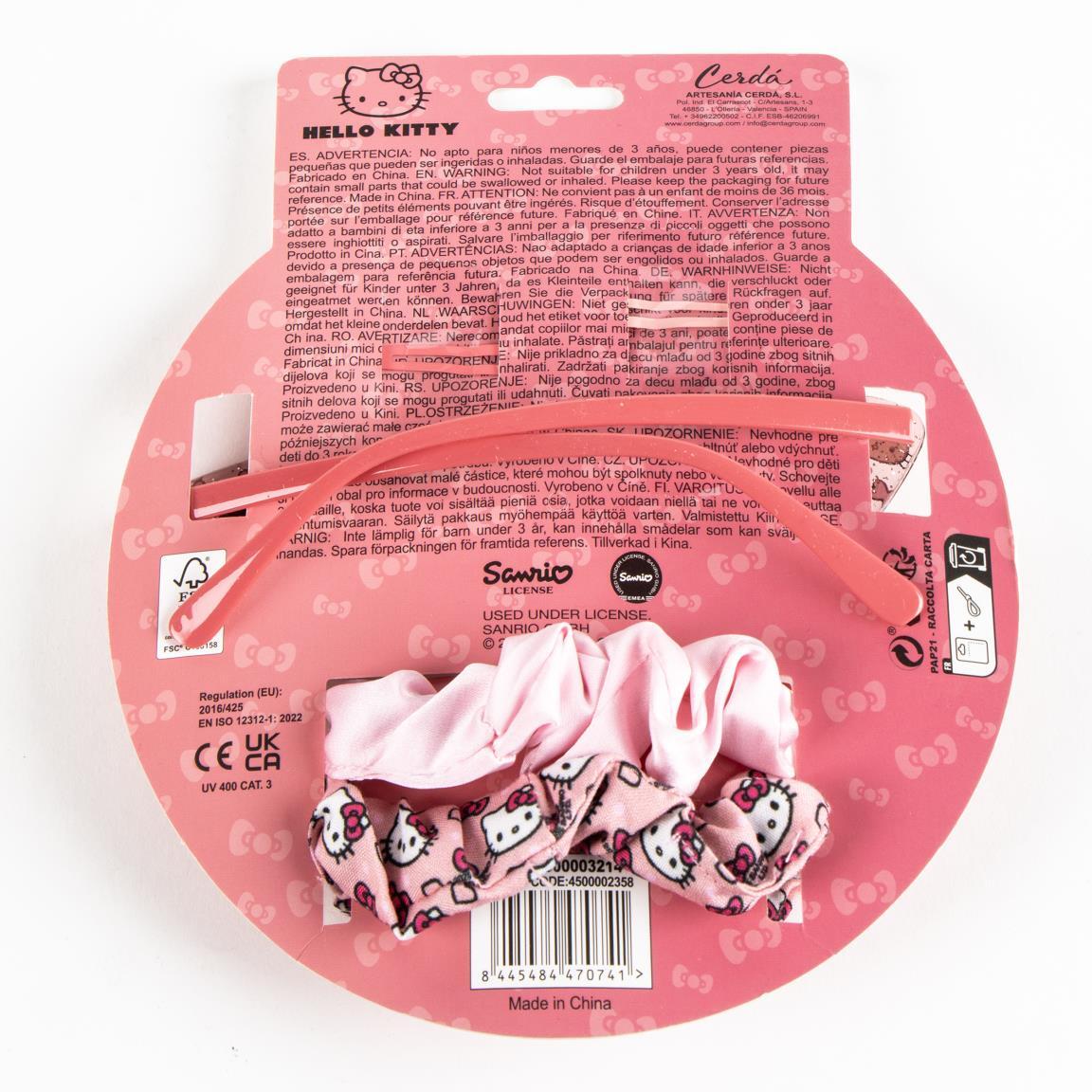Set beauté enfant Hello Kitty avec lunettes de soleil et accessoires rose 6/6