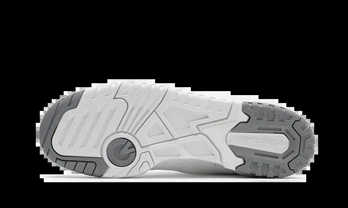 Scarpe - lifestyle - unisex - basse pelle 550 - bianco/grigio 3/4