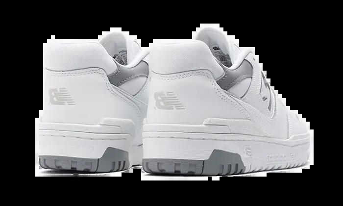 Scarpe - lifestyle - unisex - basse pelle 550 - bianco/grigio 2/4