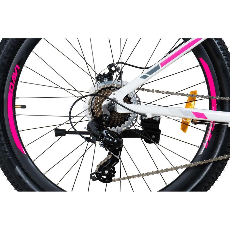 Bicicleta MTB 26”, shimano, cadru aluminiu 13", 145-170 cm, Davi Bella Pro