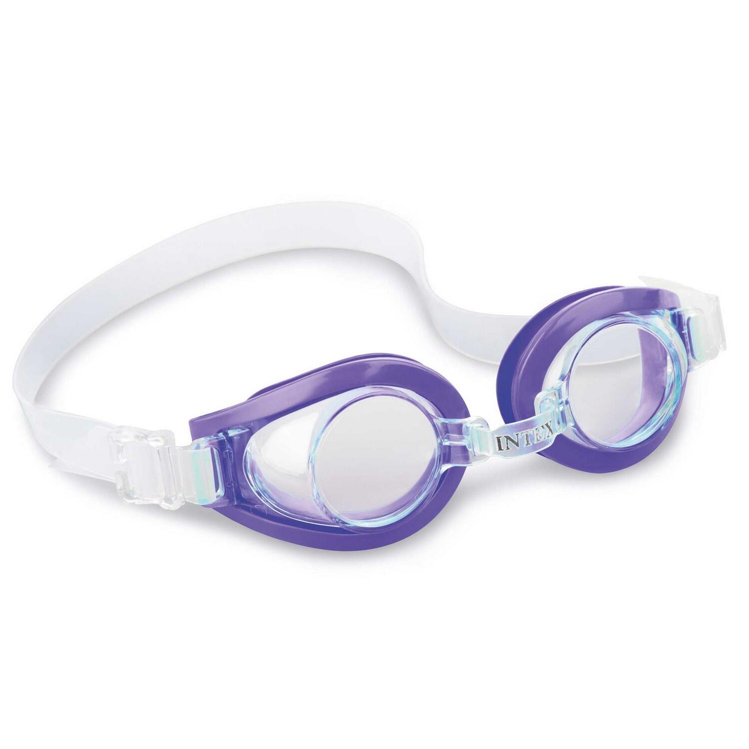 Okulary do pływania dla dzieci Intex 55602 żółty 3/4
