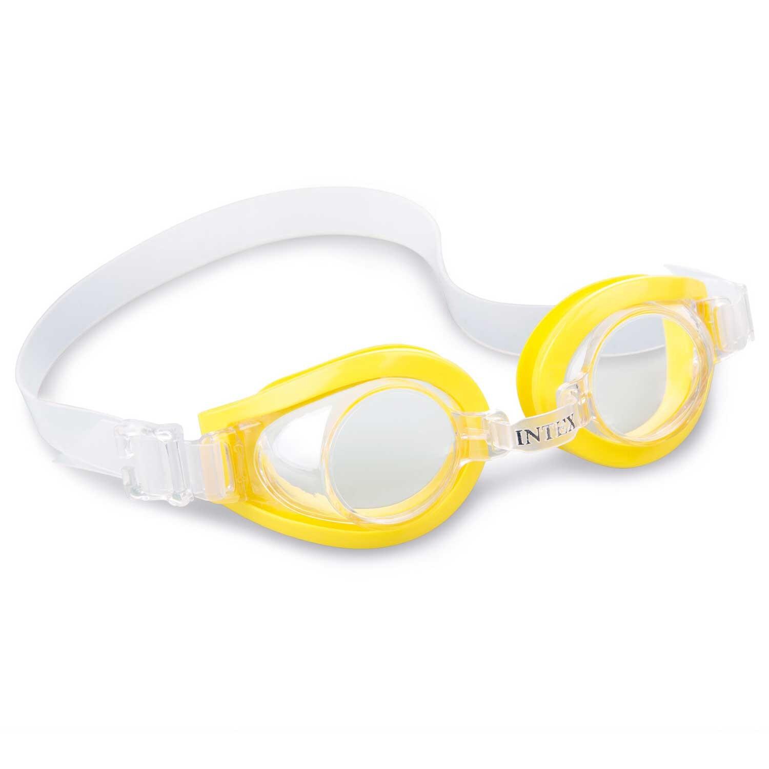 Okulary do pływania dla dzieci Intex 55602 żółty 2/4