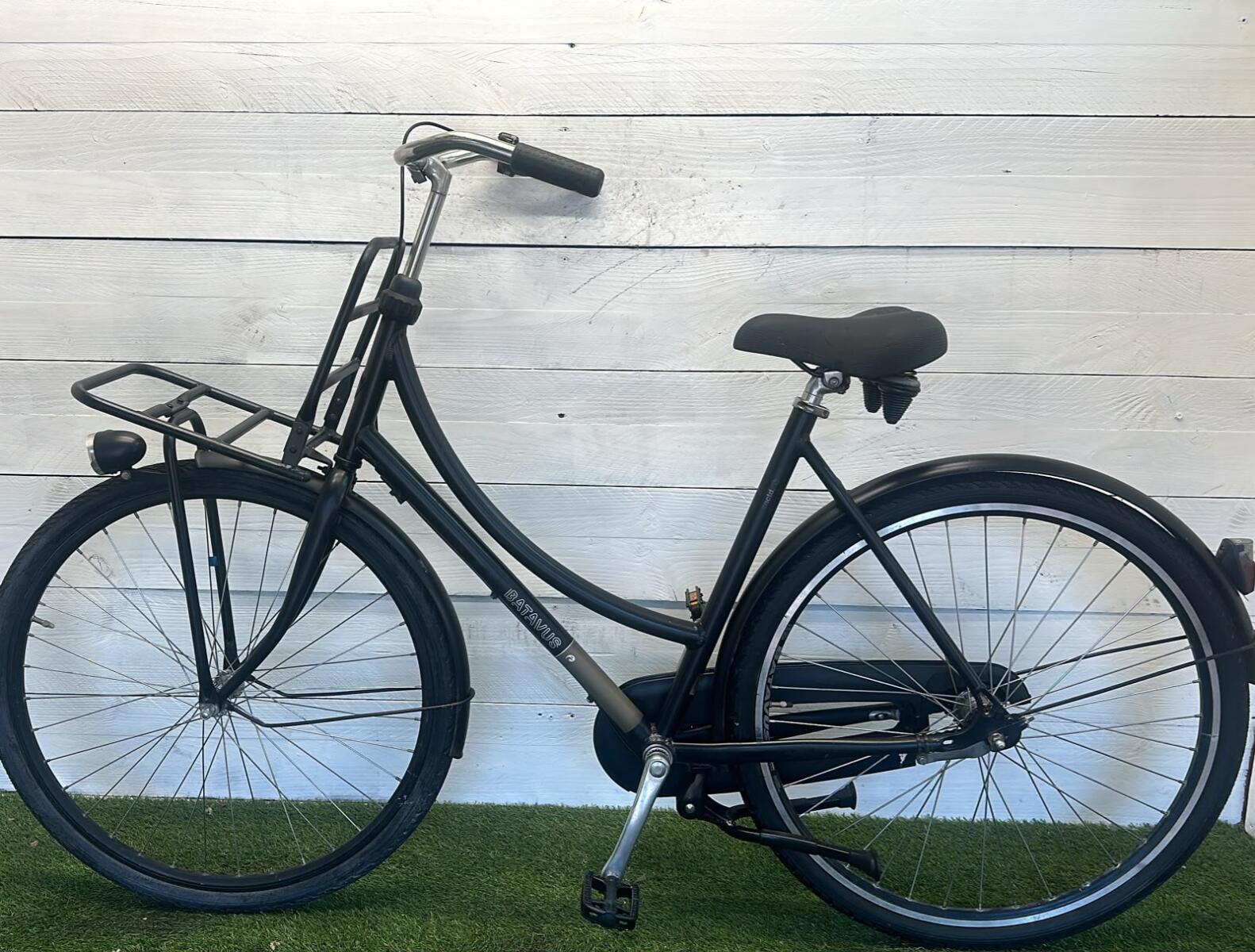 Batavus transport stadsfiets bike, zwart 3/3