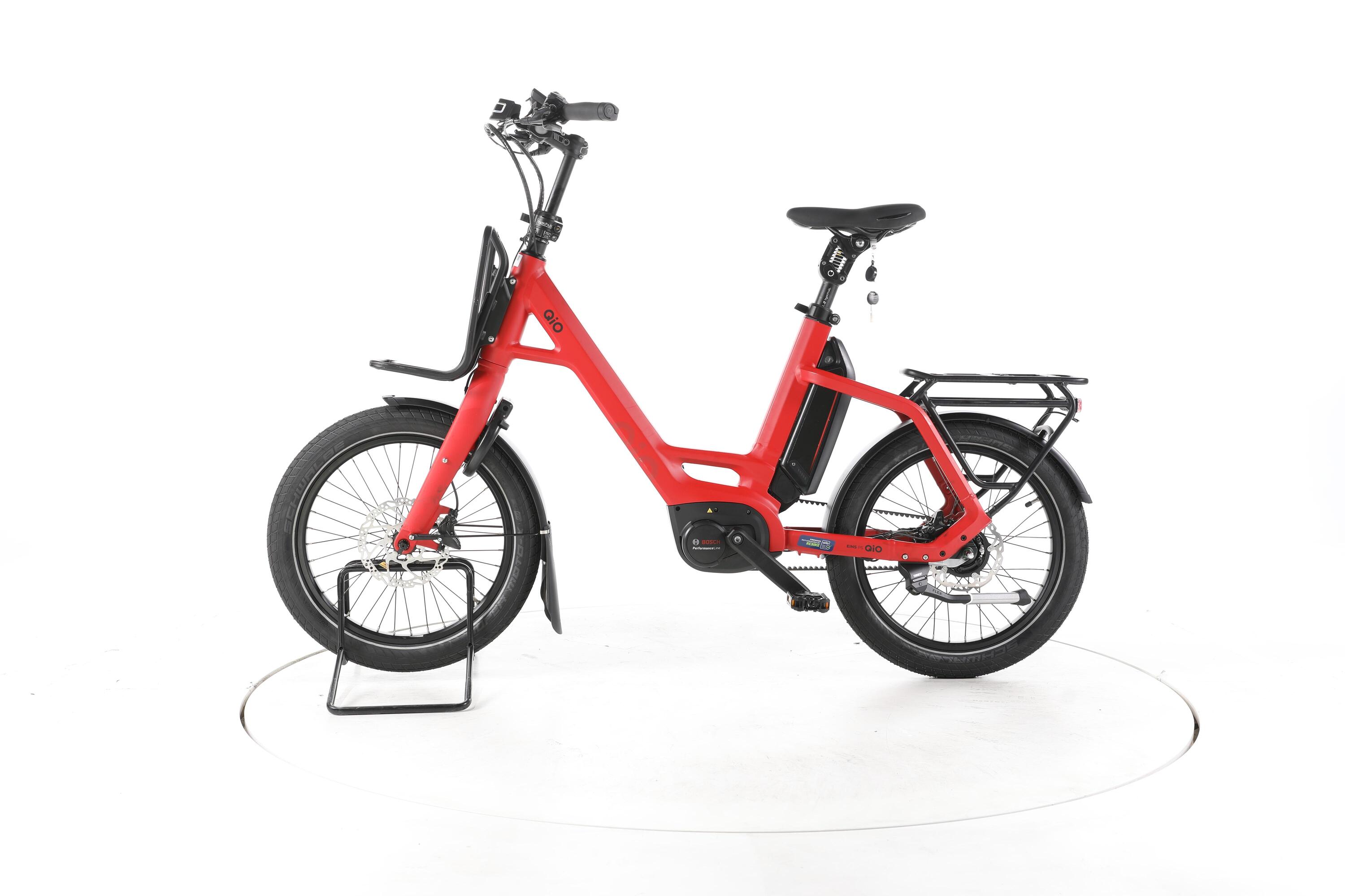 Tweedehands - QIO Eins P-5 Kompakt E-Bike Lage instap - Zeer goed 6/7