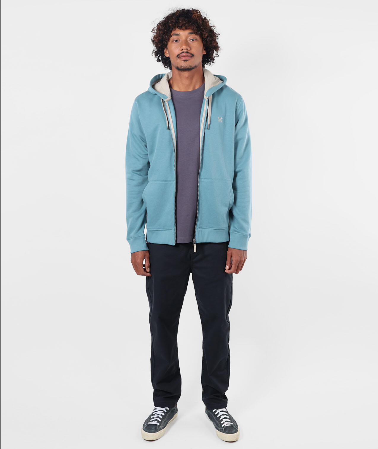 Hoodie met rits SALET 4/5
