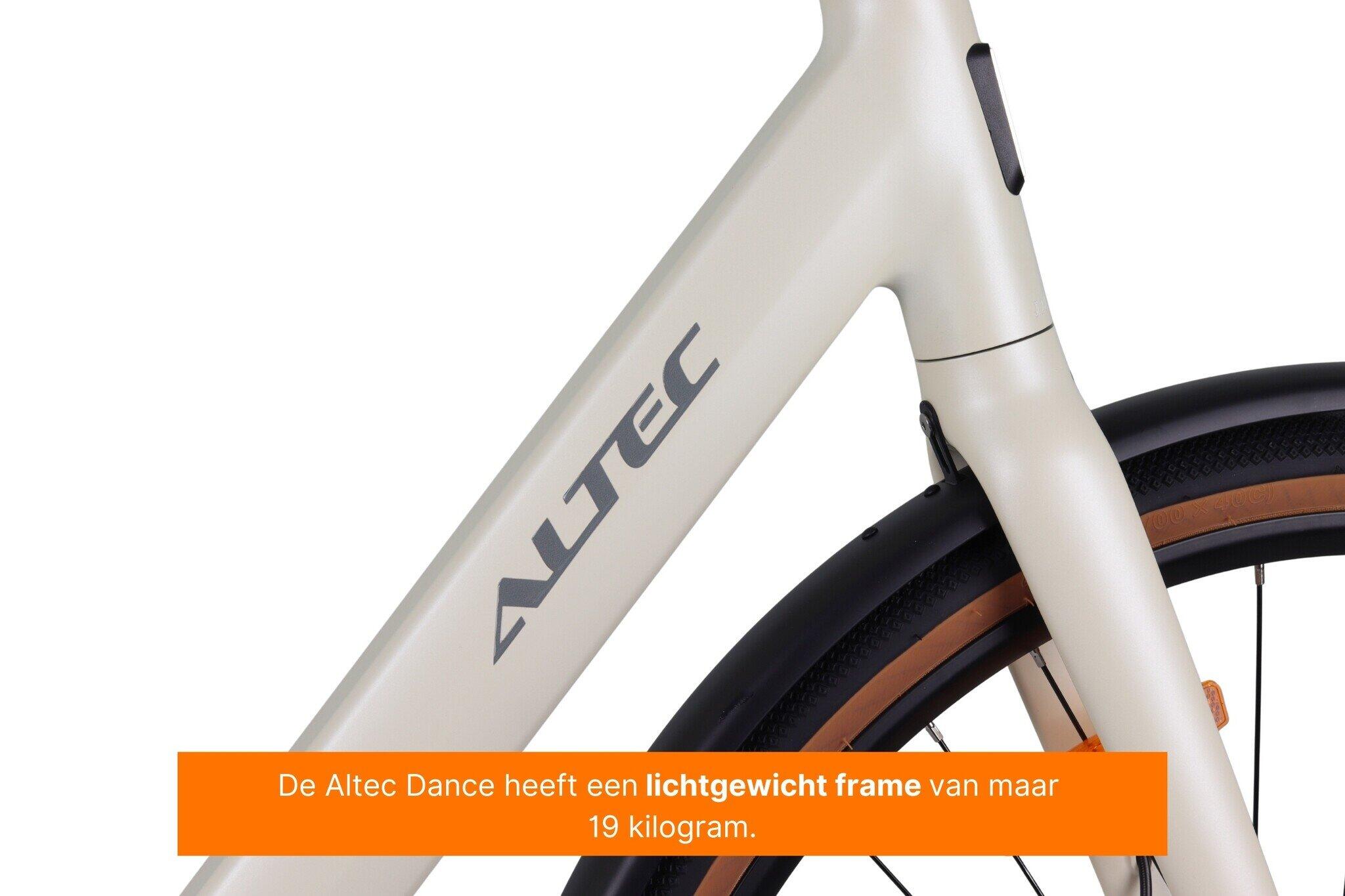 Altec Dance Elektrische Damesfiets 28 inch 48cm Belt 7/7