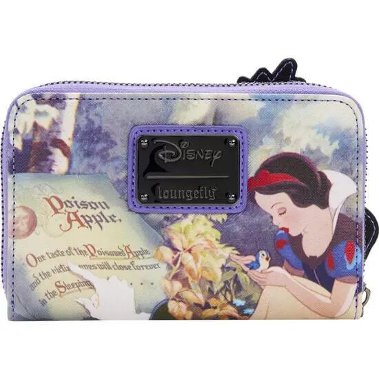 Portafoglio da adulto Regina Cattiva Biancaneve in pelle vegana 15x10 cm Nero 3/3