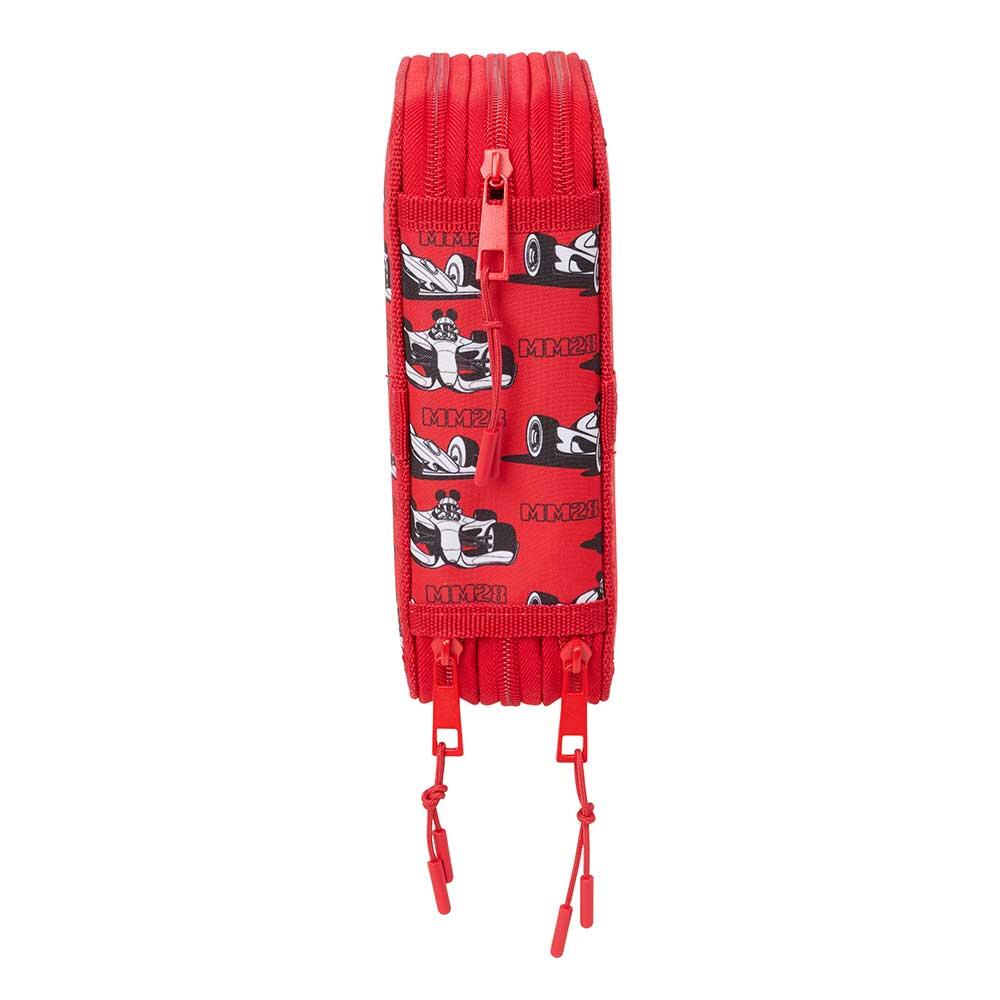 Astuccio per bambini di Topolino con accessori e doppia cerniera, blu e rosso 3/6