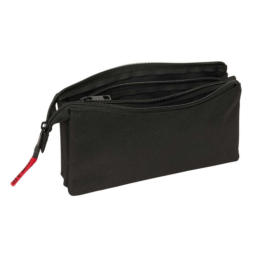 Trousse à crayons triple pour enfants FC Séville, avec 3 compartiments et 3/3