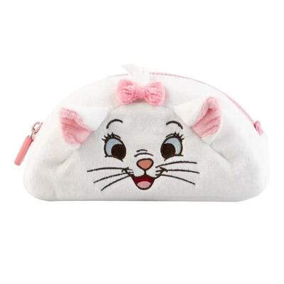 Astuccio Stitch con tripla cerniera per bambini 22x14x35 cm rosa