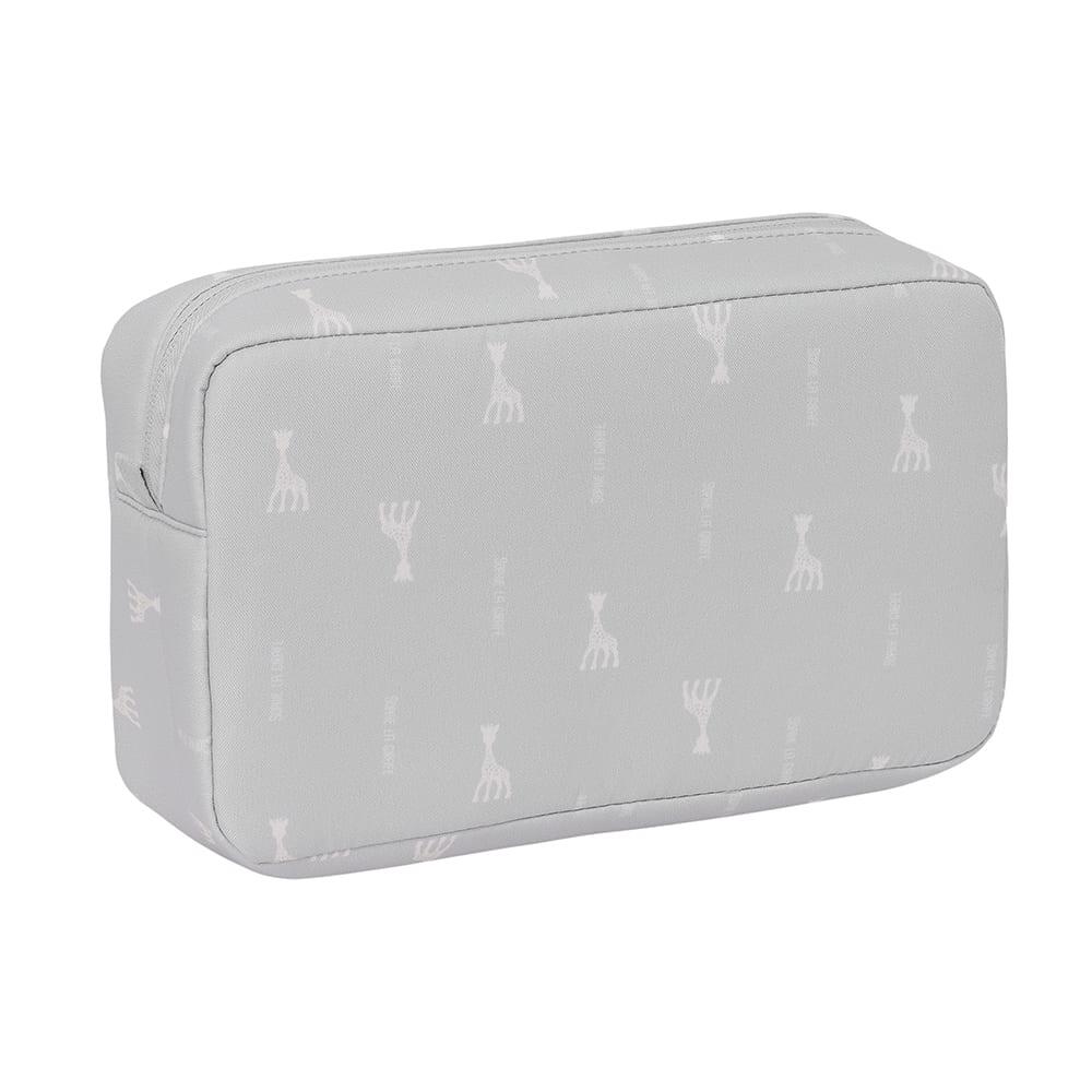 Sophie la giraffa, piccola trousse da toilette repellente in materiale riciclato 2/3