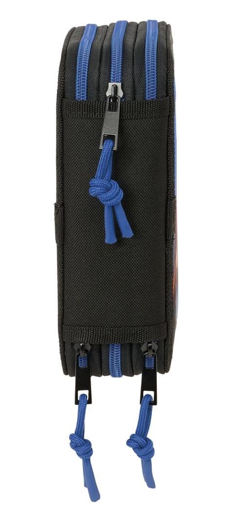 Astuccio doppio di SpongeBob SquarePants per bambini, con 28 pezzi e cerniera 3/6