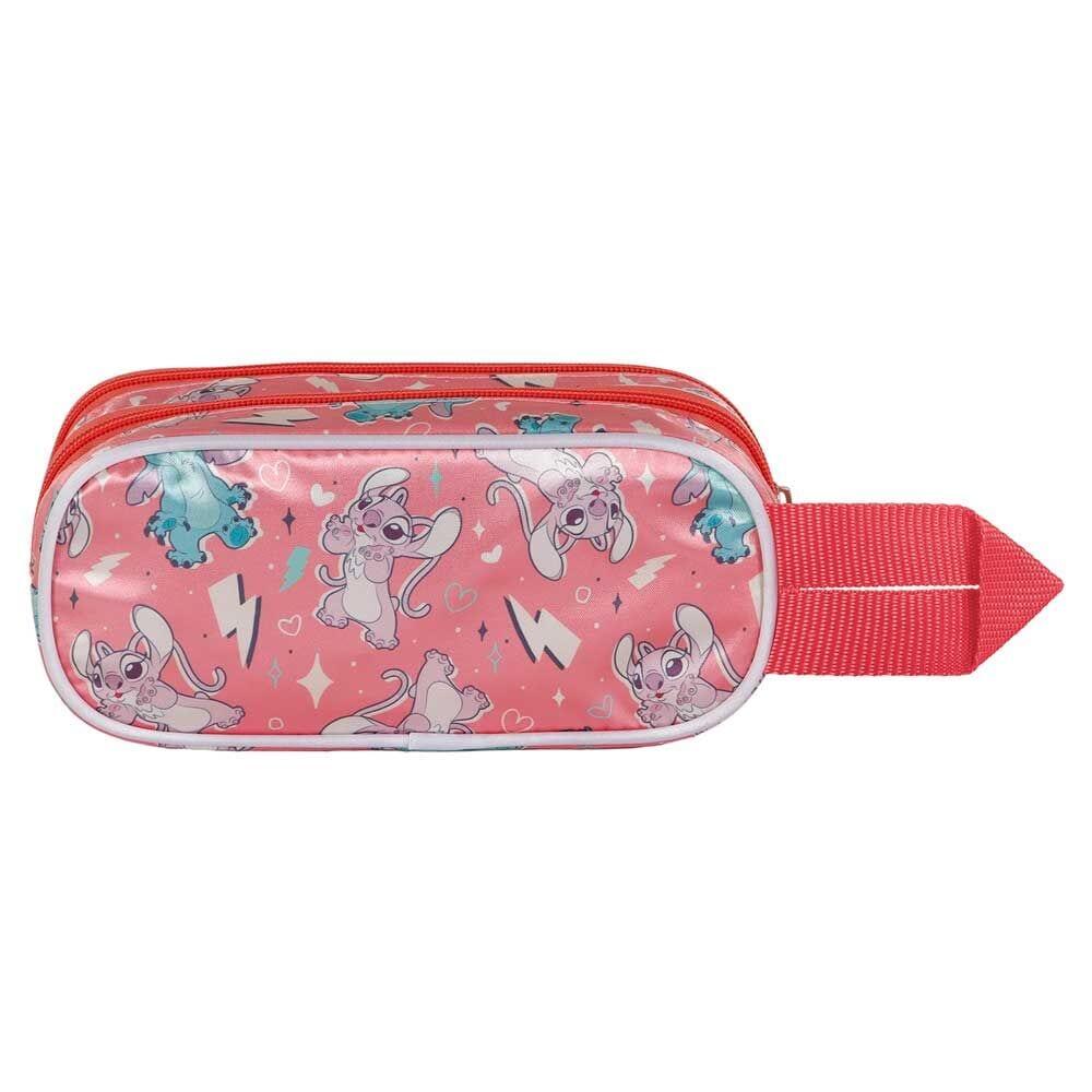 Trousse double Stitch 3D pour enfants avec 2 fermetures éclair, 22 x 9,5 x 8 cm 2/4
