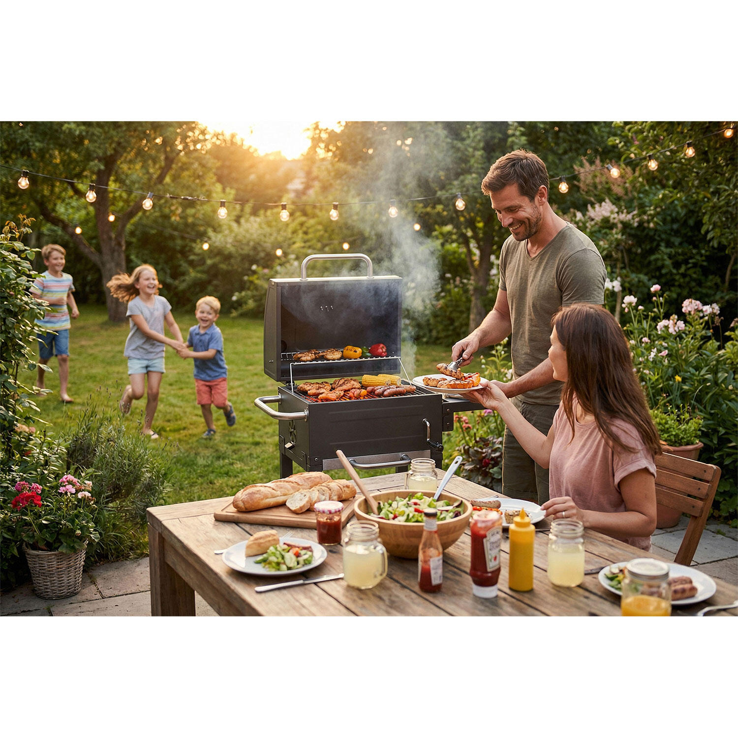 Grill węglowy Berdsen BD-894 6/7