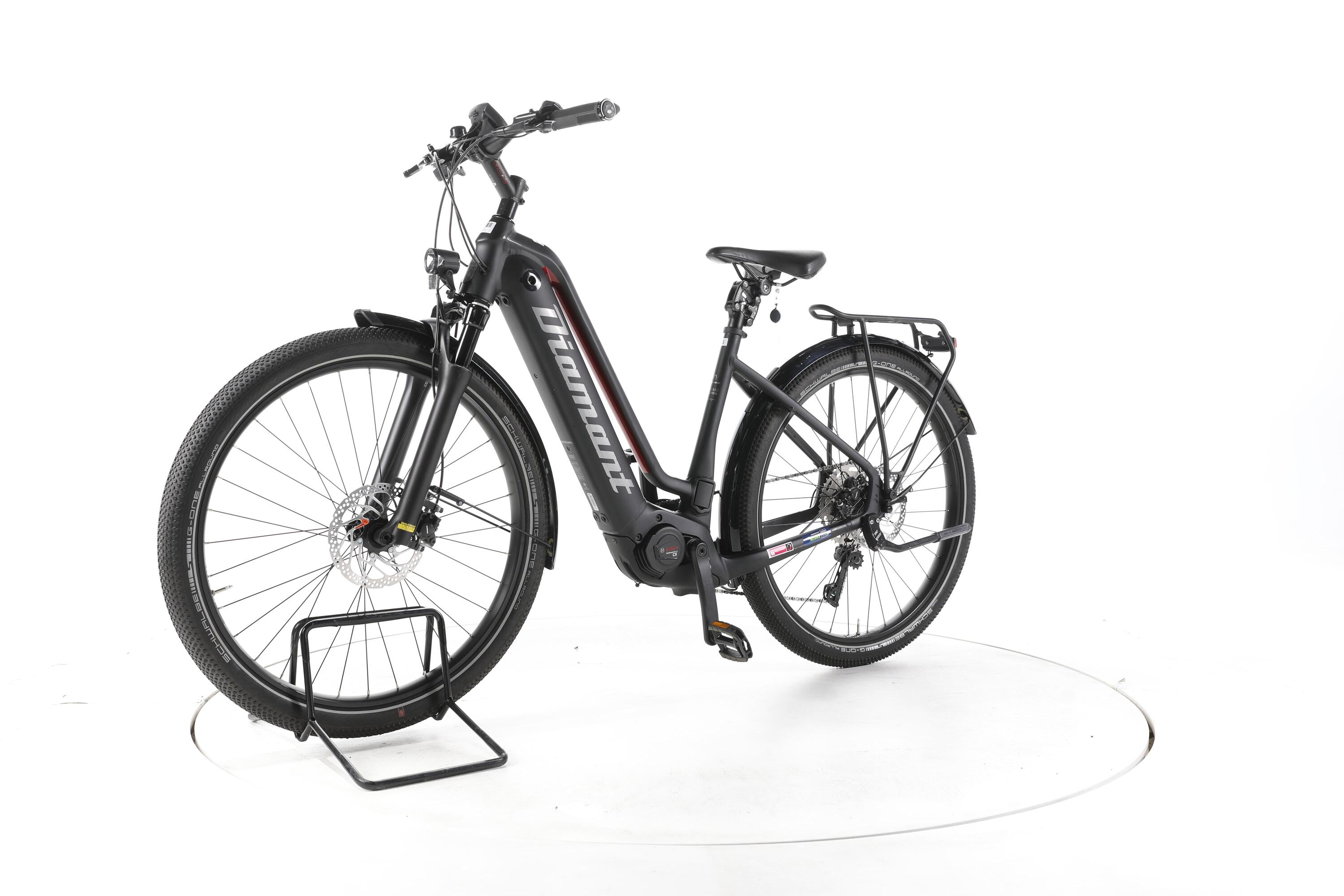 Segunda vida - Diamant Zouma Deluxe+ Trekking E-Bike Degrau baixo - Bom Estado 5/7