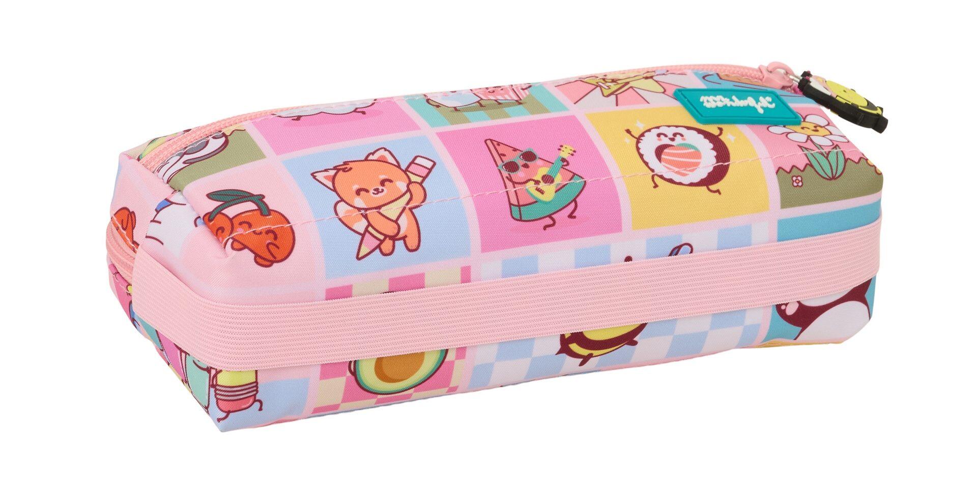 Trousse pour enfants Mr. Wonderful, en polyester, 22 cm, rose 4/4