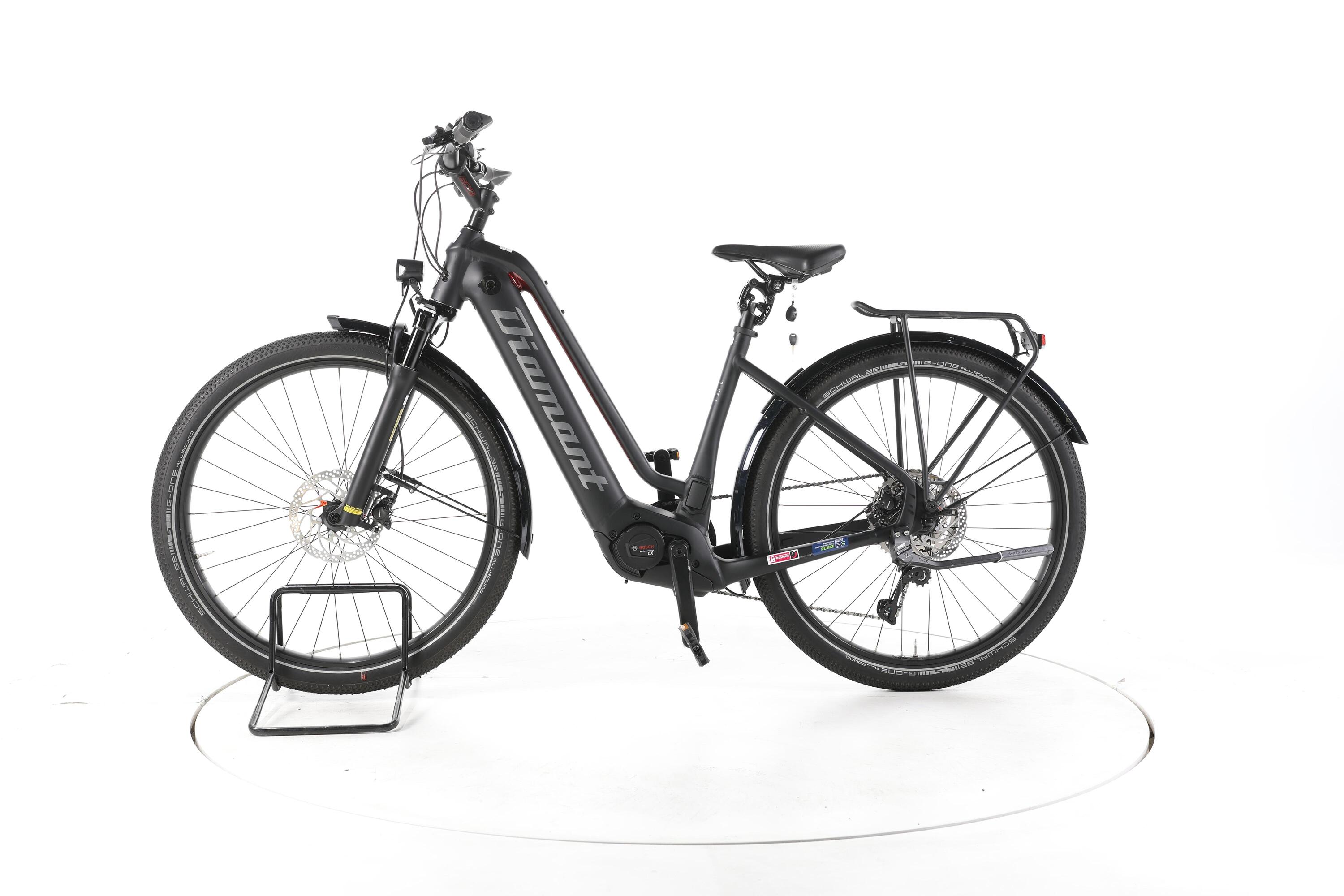 Segunda vida - Diamant Zouma Deluxe+ Trekking E-Bike Degrau baixo - Bom Estado 6/7