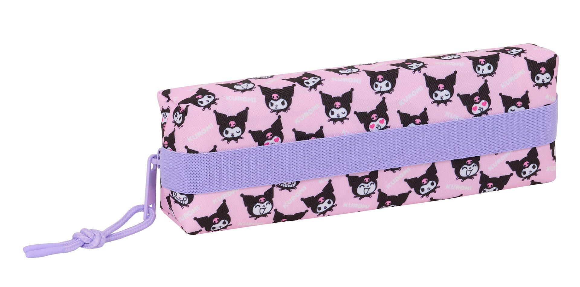 Trousse à crayons Kuromi pour enfants, 22 cm, avec fermeture éclair et 4/4