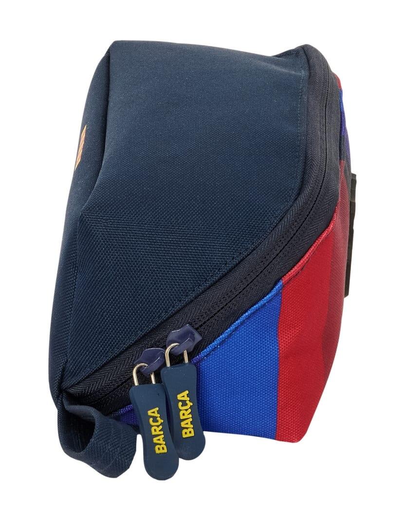 Trousse à crayons enfant FC Barcelone avec fermeture éclair 21 x 8 x 7 cm bleue 2/3