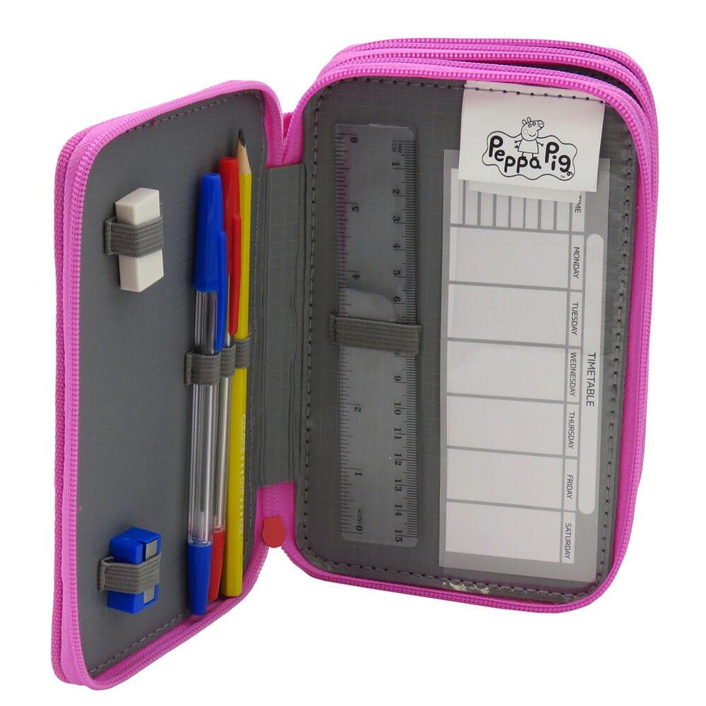 Trousse double Pat' Patrouille Sauvetage de Dinosaures, 29 pièces, avec 4/5