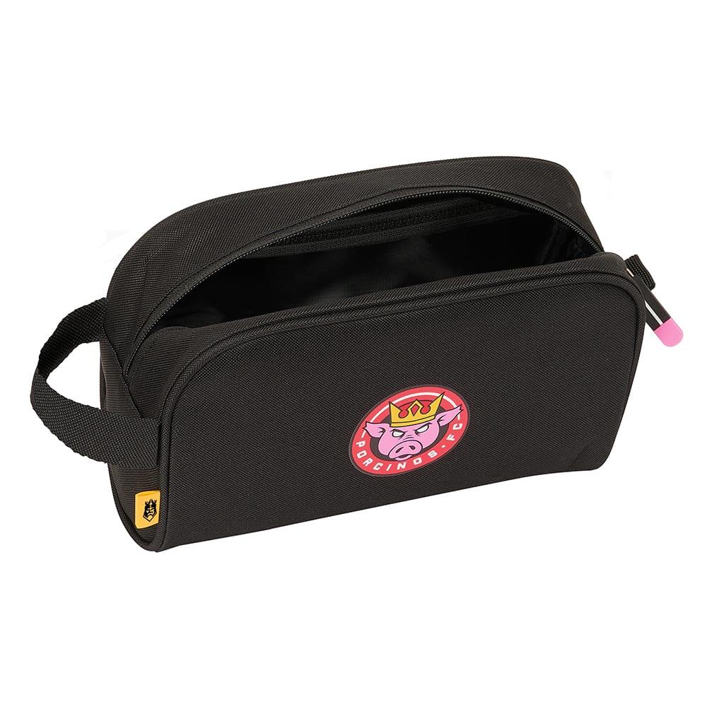 Trousse de toilette de voyage pour adulte Kings League Pig avec poignée et 4/5