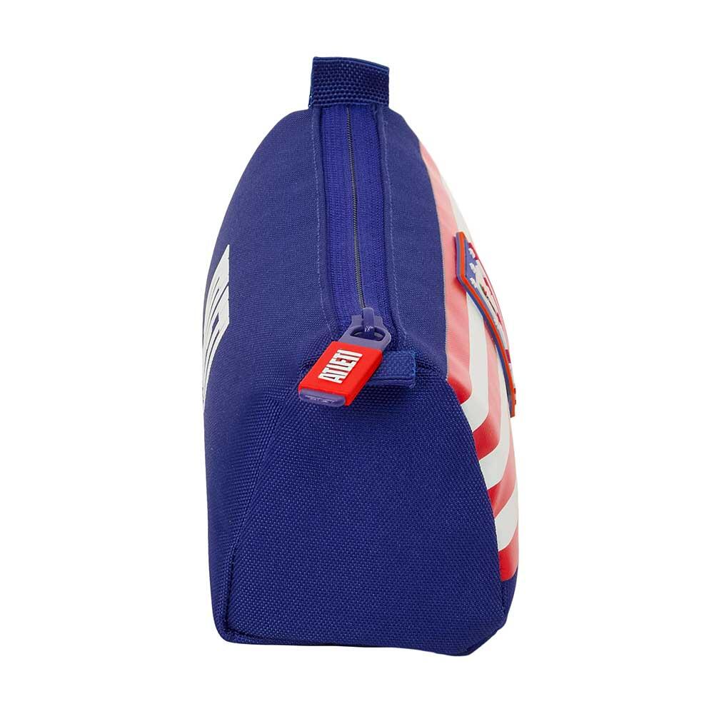 Trousse double pour enfants Atlético de Madrid avec fermeture éclair et poignée 3/3