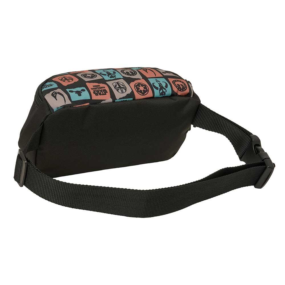 Marsupio adulto Star Wars Mandalorian & Grogu con cerniera nera 2/3