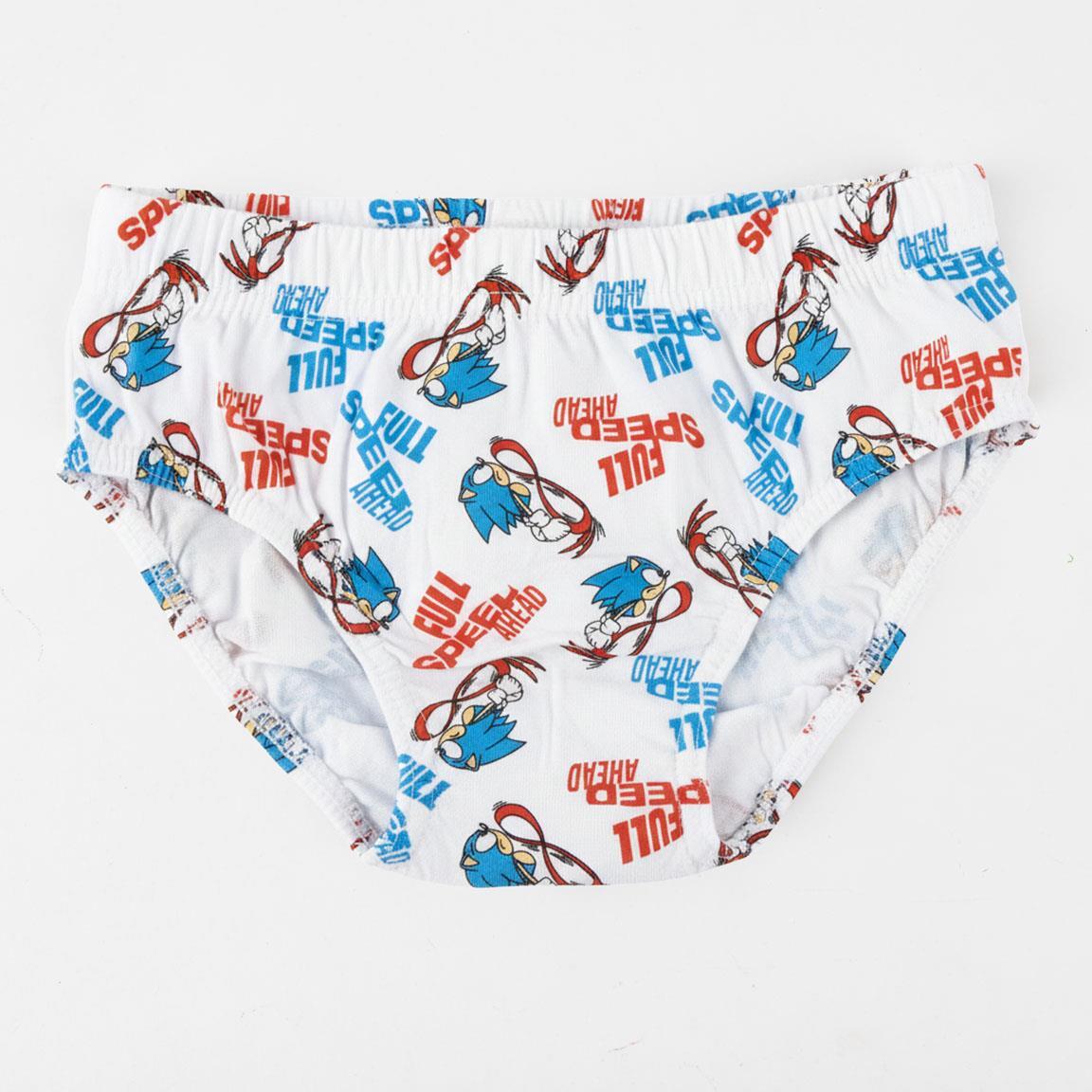 Ensemble de sous-vêtements pour garçons Sonic Cotton avec trousse de toilette 3/7