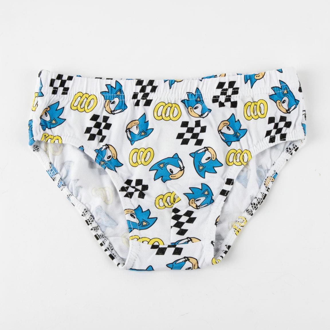 Ensemble de sous-vêtements pour garçons Sonic Cotton avec trousse de toilette 2/7