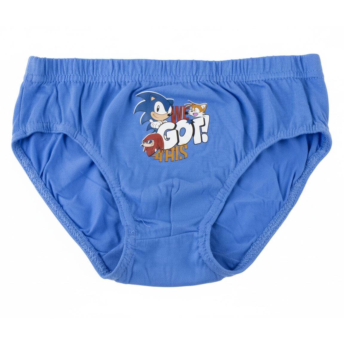 Ensemble de sous-vêtements pour garçons Sonic Cotton avec trousse de toilette 4/7