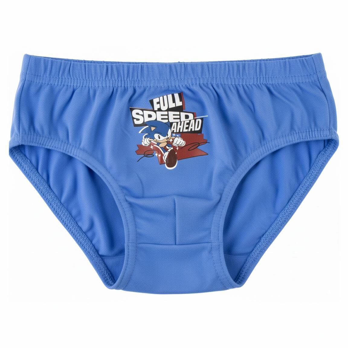 Ensemble de sous-vêtements pour garçons Sonic Cotton avec trousse de toilette 6/7