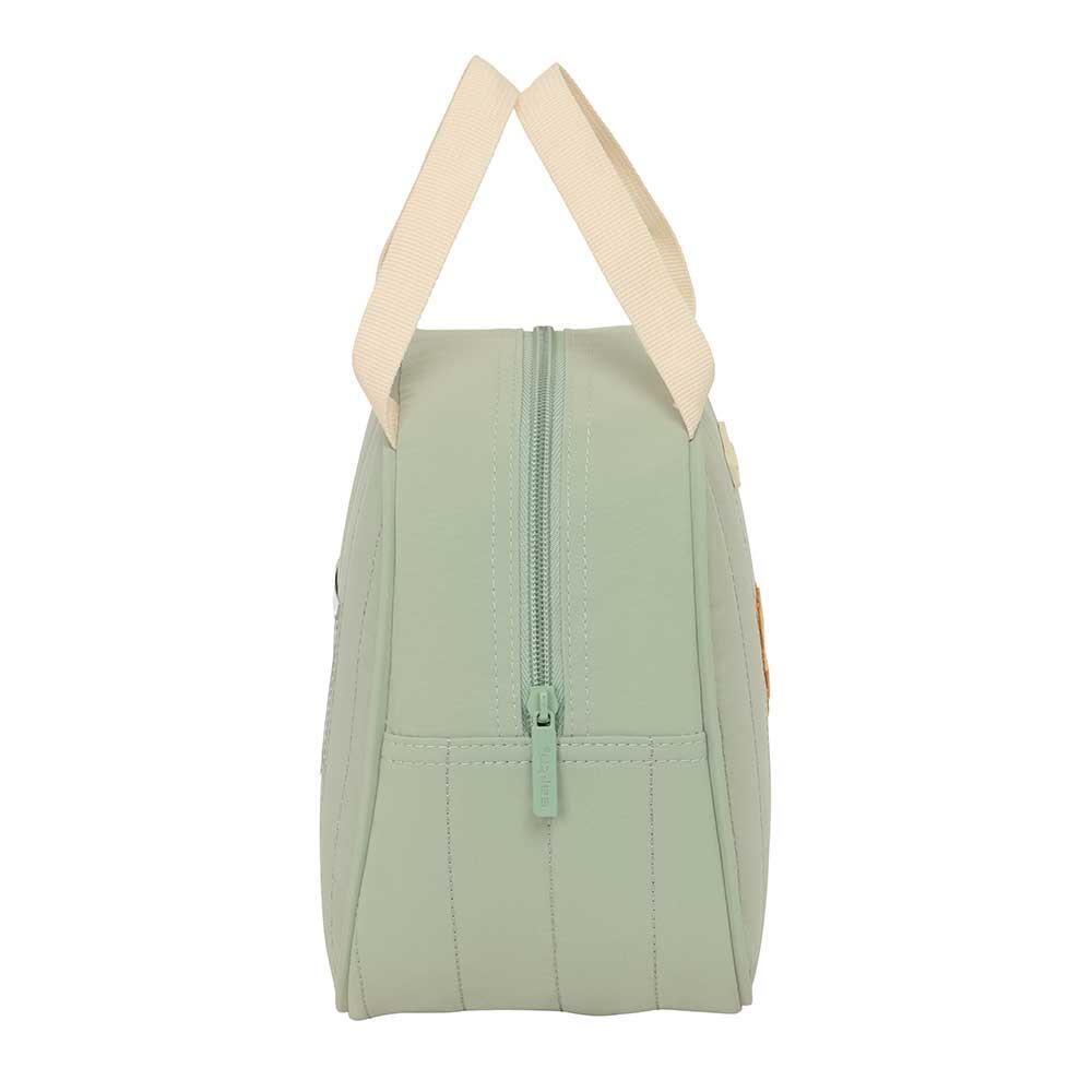 Borsa da toilette termica per bambini con motivo leone, manico e rivestimento 3/4