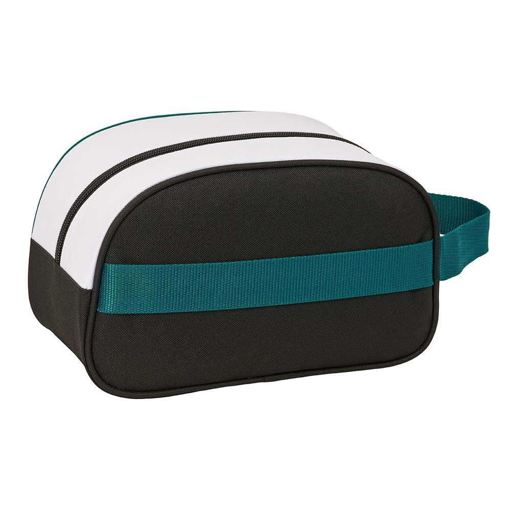 Trousse de toilette double Real Madrid 24/25 pour adultes avec fermeture éclair 2/3