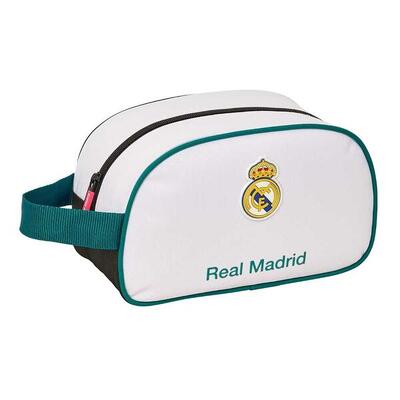 Beauty case doppio per adulti con cerniera seconda divisa del Real Madrid 24/25