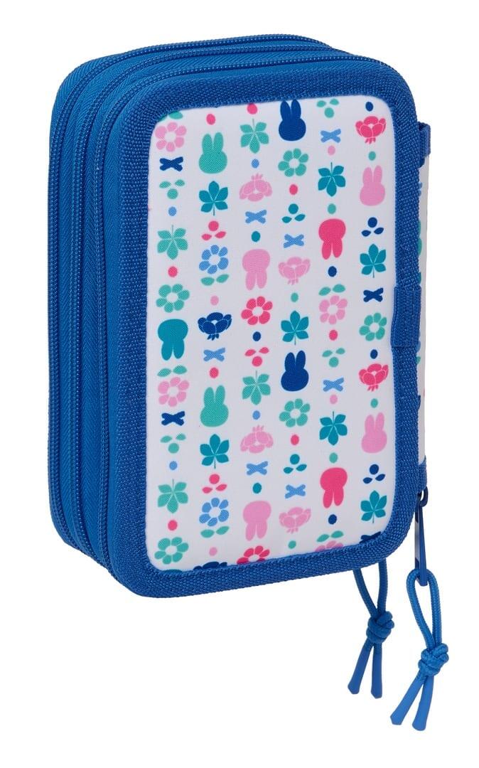 Trousse double Mickey Mouse pour enfants, 28 pièces, fermeture éclair, rouge 2/6