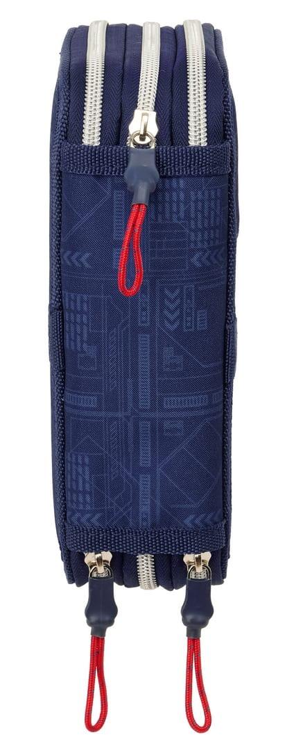 Astuccio doppio Star Wars per bambini con 28 pezzi e cerniera, nero 3/6