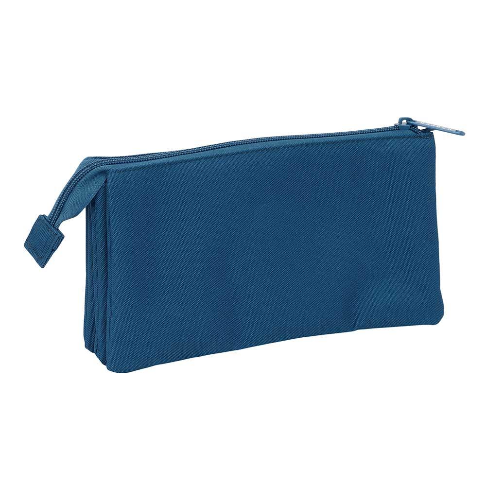 Astuccio triplo per bambini Harper & Neyer con cerniere, blu 2/3