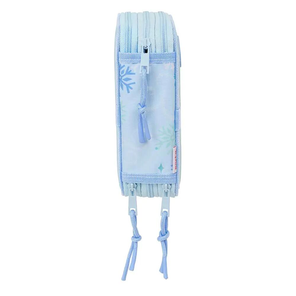 Trousse Stitch pour enfants, double compartiment avec fermeture éclair, bleu 5/7